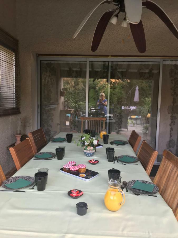 カルカソンヌ Le Jardin De La Cite Bed & Breakfast エクステリア 写真